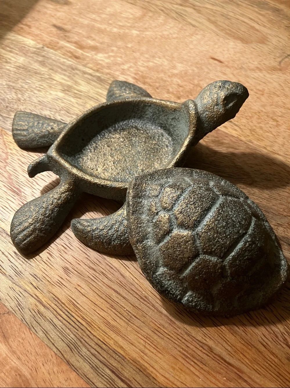 Sea turtle trinket holder